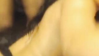 Ebony Amateur Couple's Steamy Sex Session on Webcam