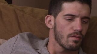 Damon Andros swallows  all of his step sons hot load