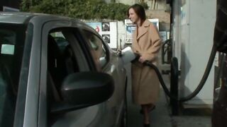 James Deen Public Gas Station Sex With Handcuffed Jada Stevens Handjob Anal