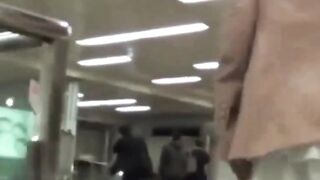 Hidden cam films short skirts and panties of Asian ladies