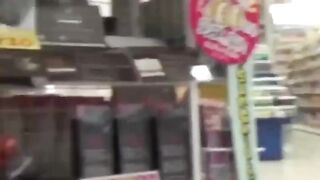 Hidden cam sneaks peek at Japanese babes peachy bums