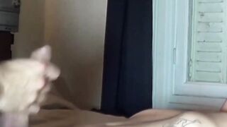 Horny Flo Vega and Romantik take turns barebacking one another