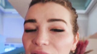 Sitting my ass on a huge dildo just for you
