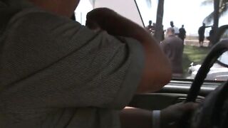 Bitch agrees to fuck in a bus