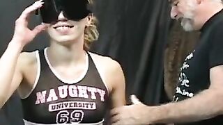 Superb nudity in extreme bondage