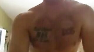 Big Cock Amateur Blowjob for the Boss at the Marine Base