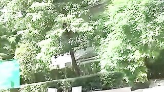 Smacking a big throbbing cock
