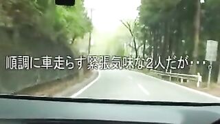 Teen gives hand and blowjob