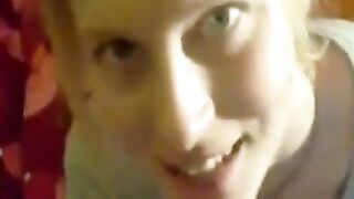 Aussie-American MILF Deep Throats Like a Pro