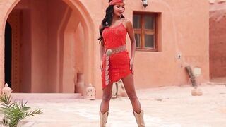 Cowgirl Putri Cinta is Showing Off Her Small Cunt Public The Cabin