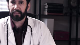 Cunning doctor fucks big tits MILF in front of infertile husband