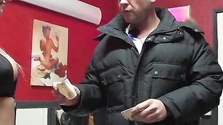 Hottie gets paid for sex
