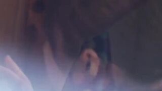 Japanese hottie solo drills tight pink cunt for loud fun