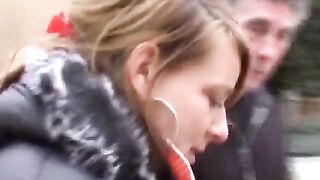 Young teen has passionate sex