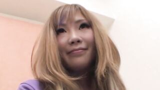 Saki Oshiro presents Japanese pussy for a hot creamy load