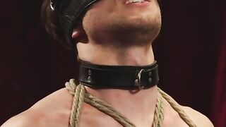BDSM master Jessie Colter shows no mercy to Scotty Zees body