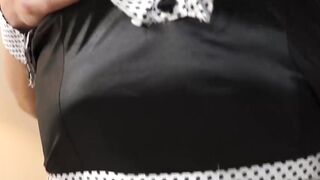 MILF maid Natasha Starr serving my cock through relentless masturbation