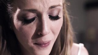 Criminal blonde MILF silences witness by marrying and fucking him