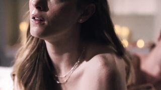 Criminal blonde MILF silences witness by marrying and fucking him