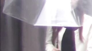 Japanese babe drops panty to piss under a spy camera lens