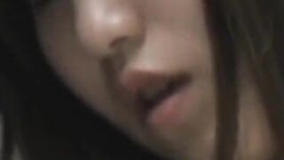 Schoolgirl rubs pussy and gushes a golden stream outside