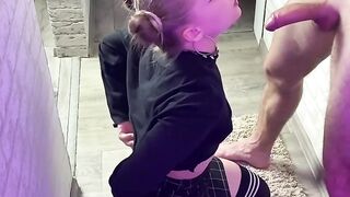 Step sis dreamt of a manstick while she was at school - super-fucking-hot hard-core