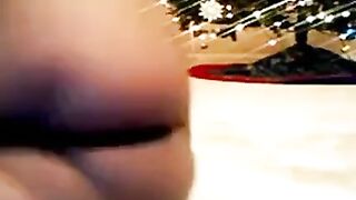 Black BBW Tests Her New Sex Toy on Webcam