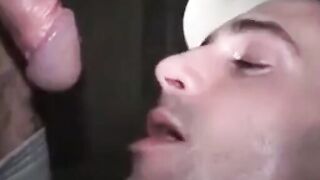 Amateur Blowjob Closeup with Cum in Mouth