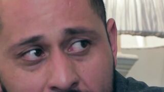 Suited hunk Cristian Sam wreaking havoc in Dani Robles butthole