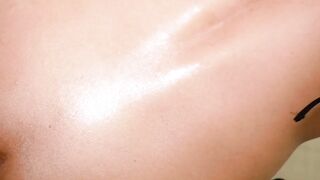 Big tits petite Asian ladyboy rims a horny stud and rides his BWC