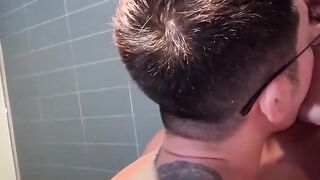 Slutty Asian Chinana fucked bareback by dominant Hiroya and Daniel