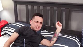 Nagging MILF Anya Olsen makes sure stepson cleans his dick inside her