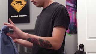 Nagging MILF Anya Olsen makes sure stepson cleans his dick inside her