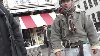 Tattooed mature gives blowjob