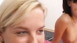 She goes nuts over his huge cock
