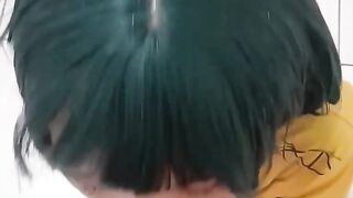 Esta cosplayer chupou meu pau e bebeu meu esperma num copo - conteúdo XXX!