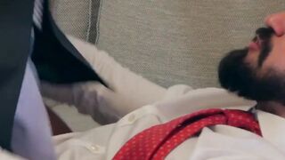 Andy Onassis cock cant stop piercing Emir Boscattos holes until he jizzes
