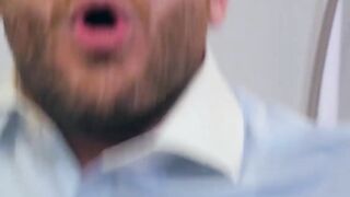 Andy Onassis cock cant stop piercing Emir Boscattos holes until he jizzes