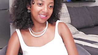 Big tits ebony girl gets fucked hard at the casting with big dick friend
