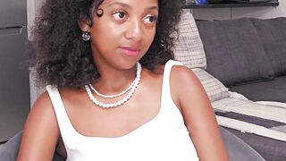 Big tits ebony girl gets fucked hard at the casting with big dick friend