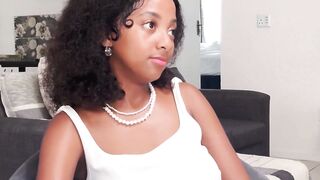 Big tits ebony girl gets fucked hard at the casting with big dick friend