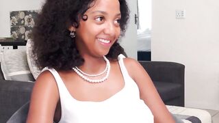 Big tits ebony girl gets fucked hard at the casting with big dick friend