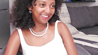 Big tits ebony girl gets fucked hard at the casting with big dick friend