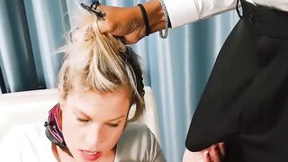 Sean Michaels dominates blonde Kyla Keys with his monster BBC