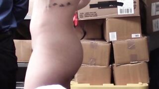 Shoplifting blonde Jessica Jones gets pounded hard