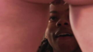 Big tits MILF stepmom having amazing sex wiith her big dick black stepson