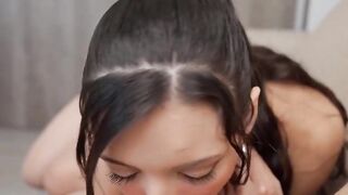 Anal missionary with a slutty psychologist and yam-sized jism shot - magnificent