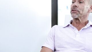Perv stepdad decides to lure his asian teen stepdaughter Luna Luxe into sex
