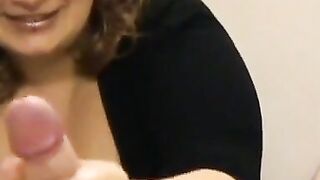 Blonde BBW MILF Teases with Big Natural Tits 2