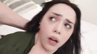 Hot teenager mega-slut gets facefucked rock-hard by BF for going out - luxurious